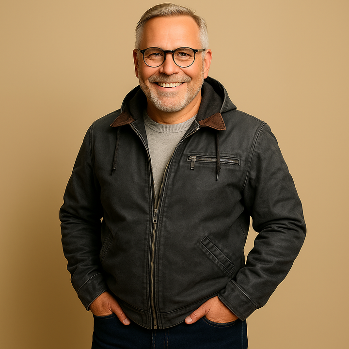 Alp & Aire | Klassischer Strickpullover mit Half-Zip