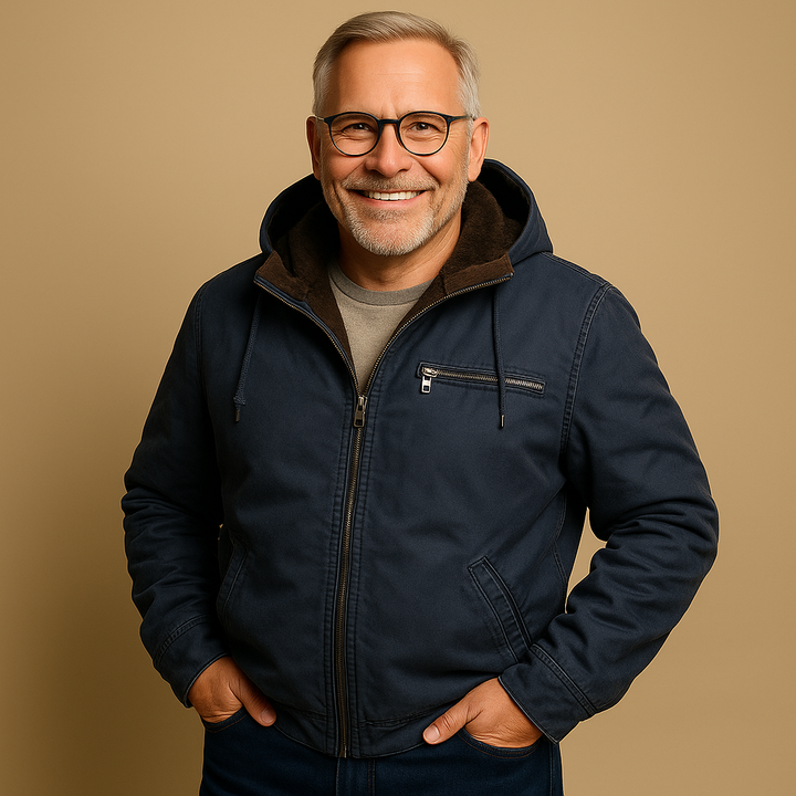 Alp & Aire | Klassischer Strickpullover mit Half-Zip