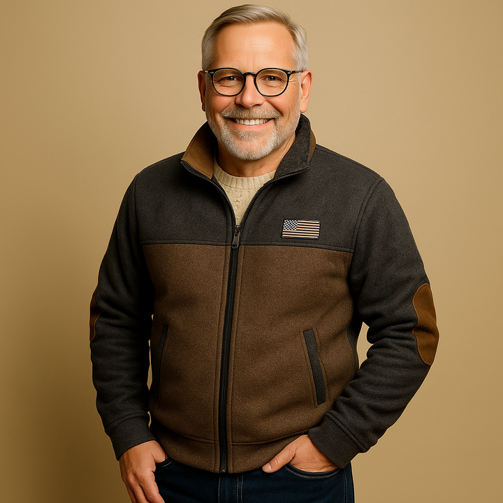 Alp & Aire | Klassischer Strickpullover mit Half-Zip