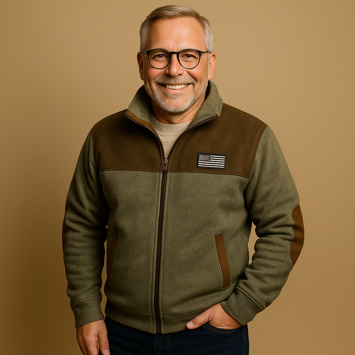 Alp & Aire | Klassischer Strickpullover mit Half-Zip