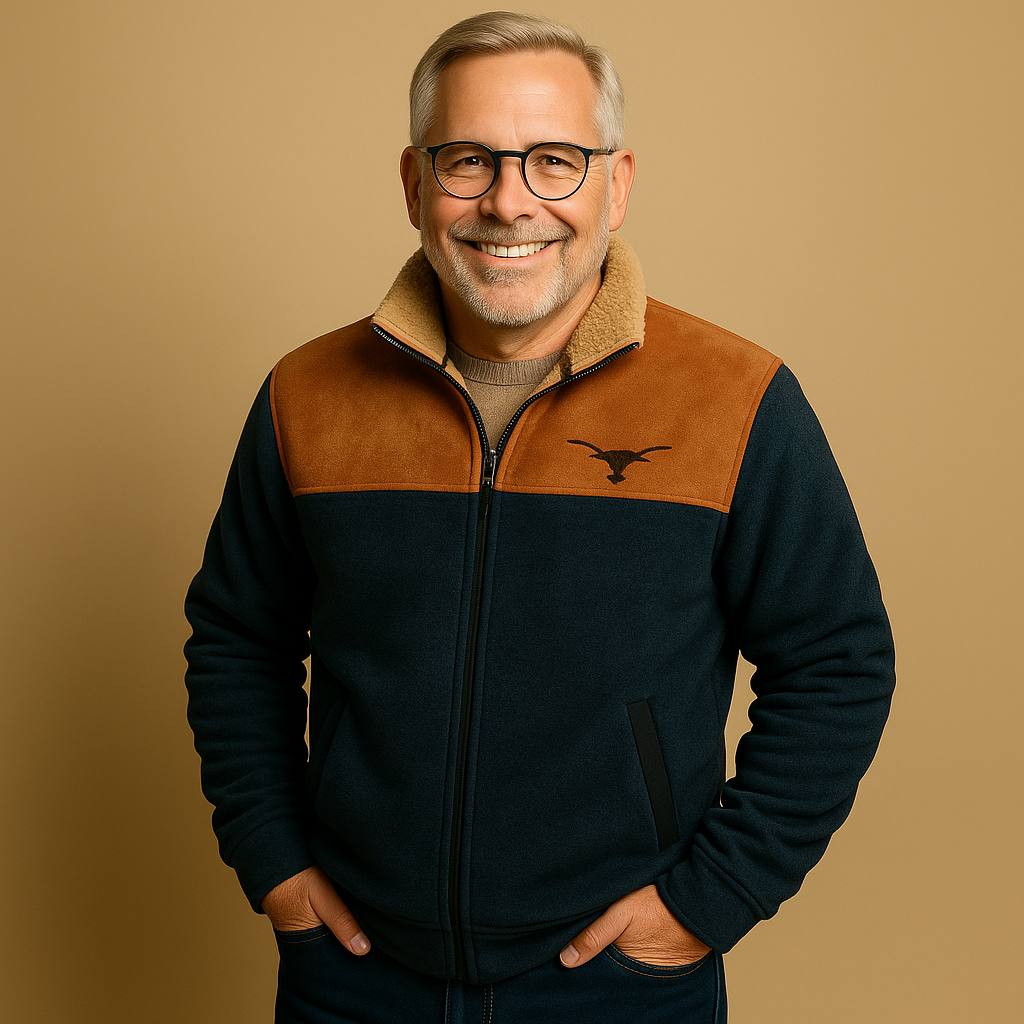 Alp & Aire | Klassischer Strickpullover mit Half-Zip