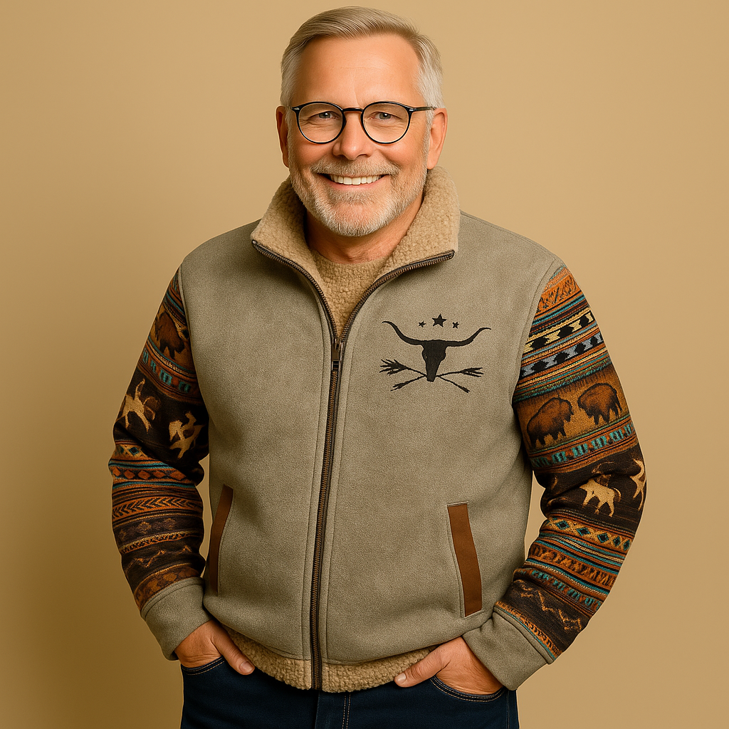 Alp & Aire | Klassischer Strickpullover mit Half-Zip