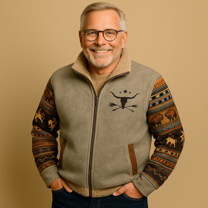 Alp & Aire | Klassischer Strickpullover mit Half-Zip