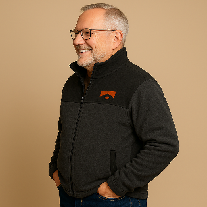 Alp & Aire | Klassischer Strickpullover mit Half-Zip