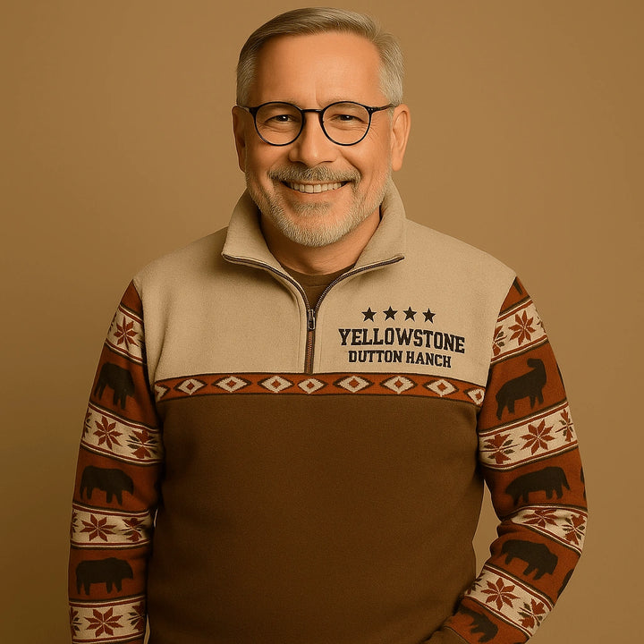 Alp & Aire | Klassischer Strickpullover mit Half-Zip