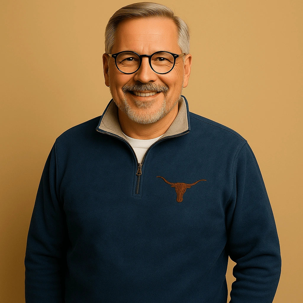 Alp & Aire | Klassischer Strickpullover mit Half-Zip