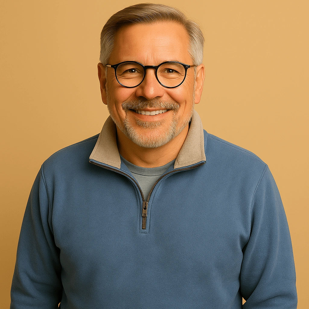 Alp & Aire | Klassischer Strickpullover mit Half-Zip