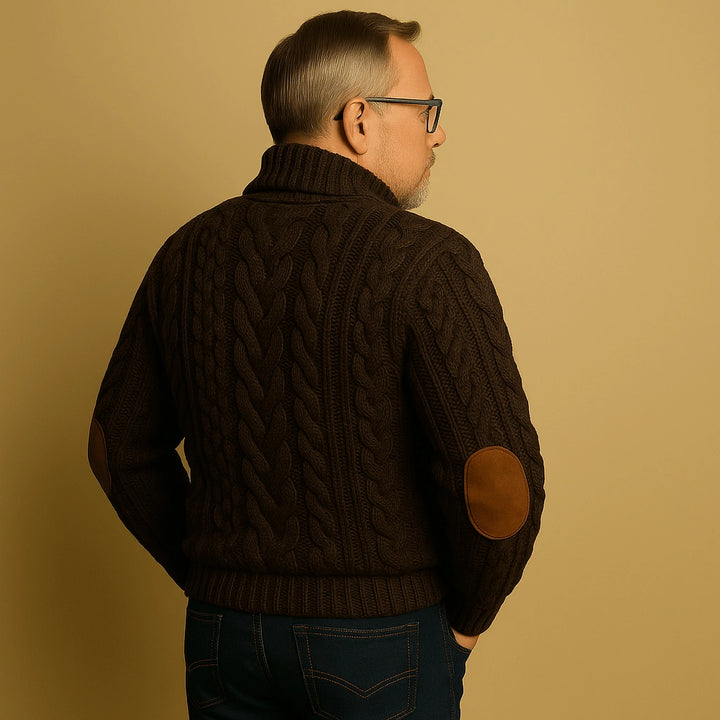 Alp & Aire | Klassischer Strickpullover mit Half-Zip