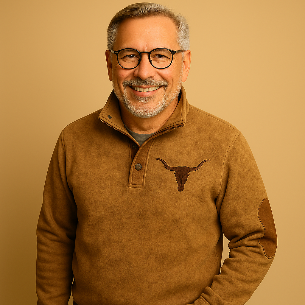 Alp & Aire | Klassischer Strickpullover mit Half-Zip