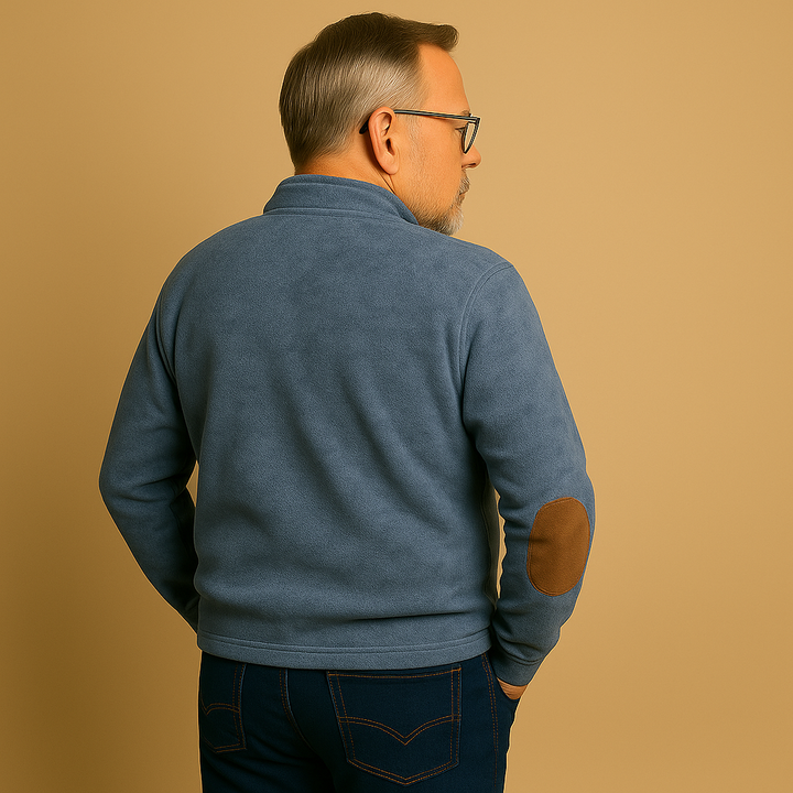 Alp & Aire | Klassischer Strickpullover mit Half-Zip