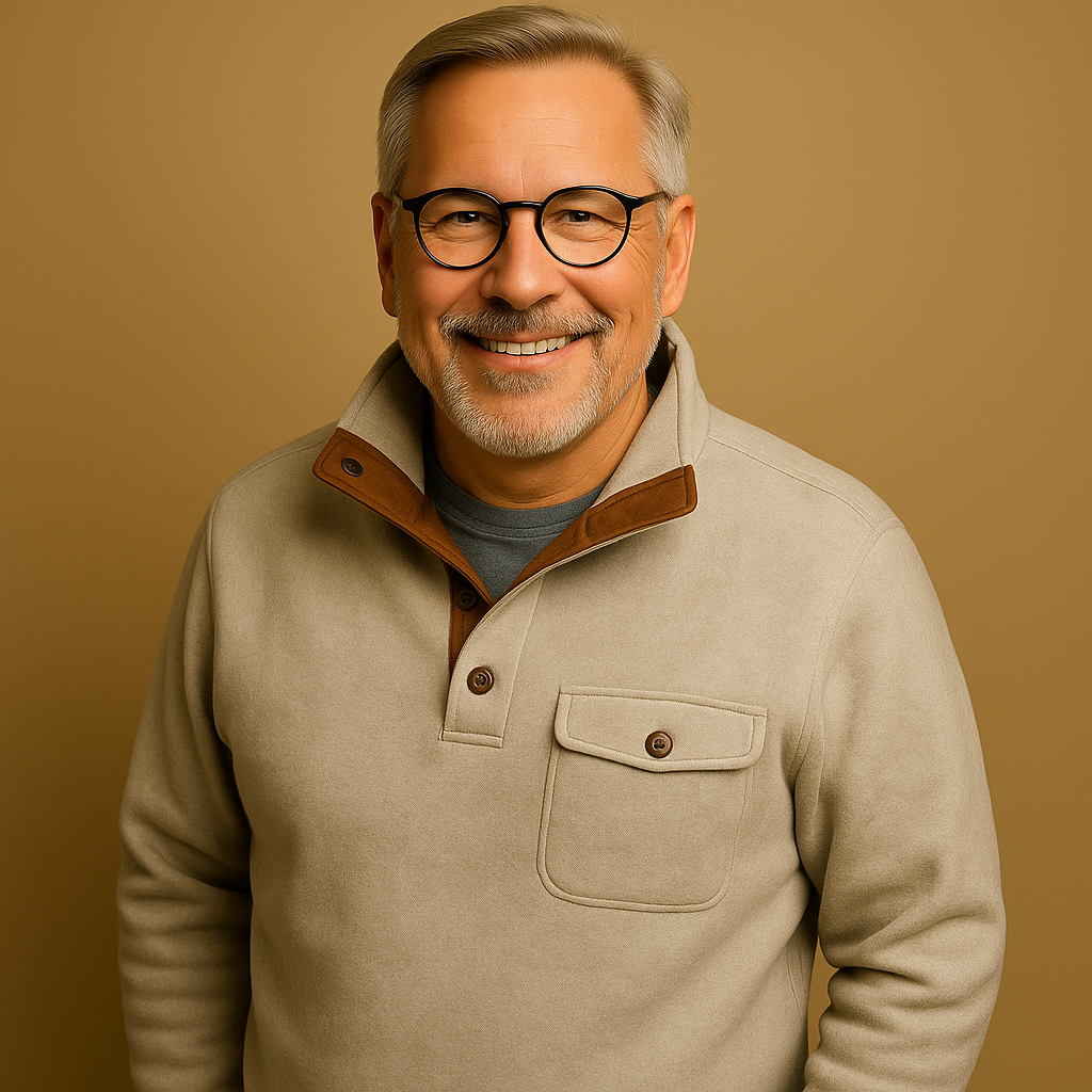 Alp & Aire | Klassischer Strickpullover mit Half-Zip