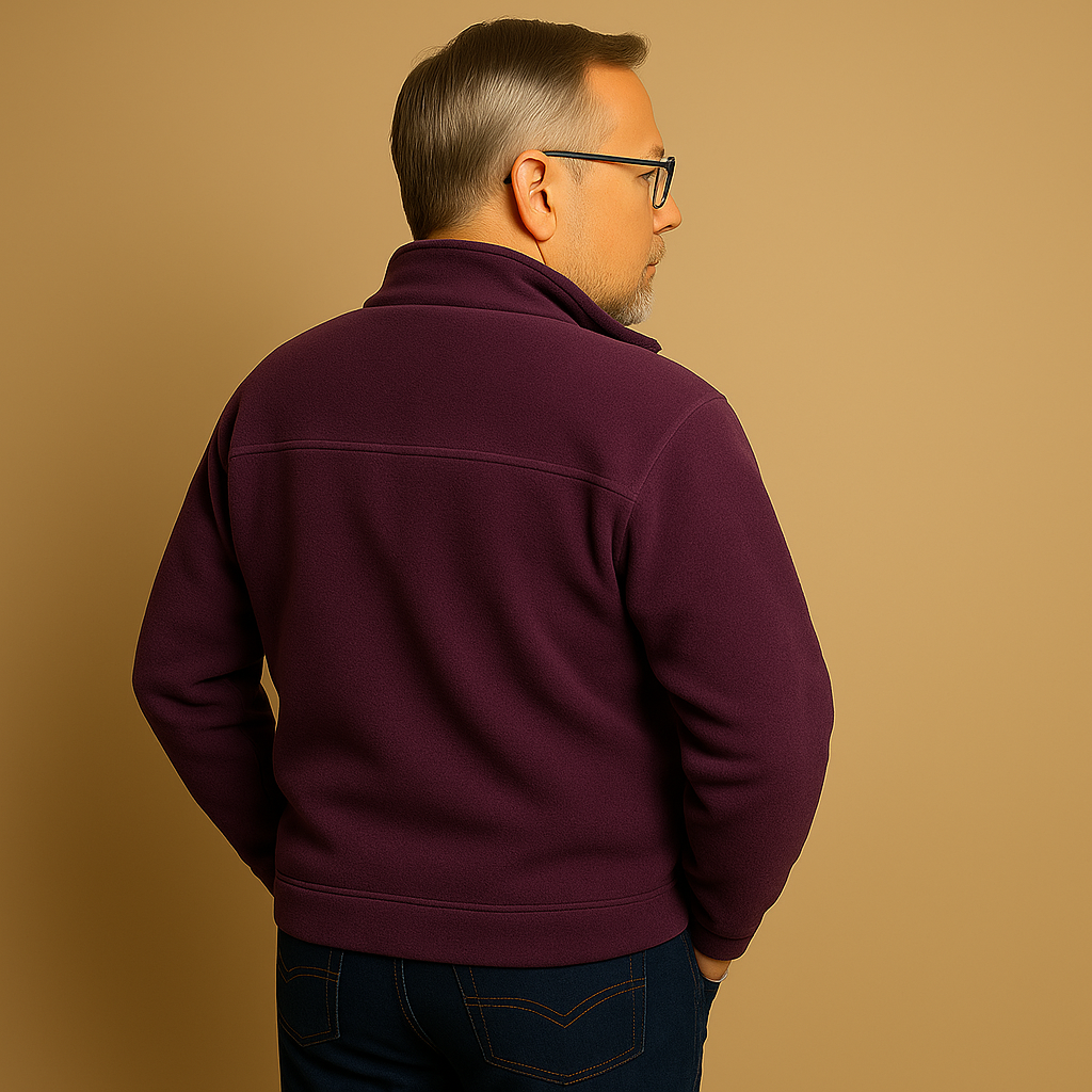 Alp & Aire | Klassischer Strickpullover mit Half-Zip