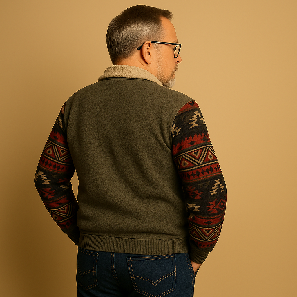 Alp & Aire | Klassischer Strickpullover mit Half-Zip