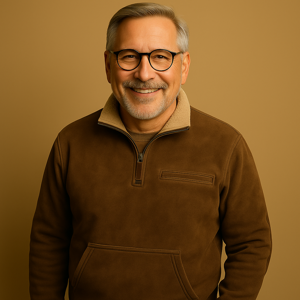 Alp & Aire | Klassischer Strickpullover mit Half-Zip