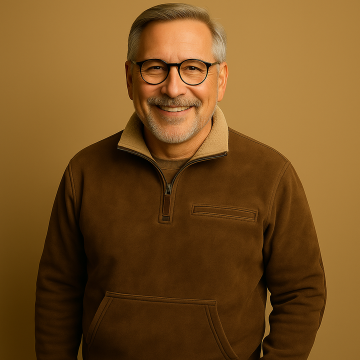 Alp & Aire | Klassischer Strickpullover mit Half-Zip