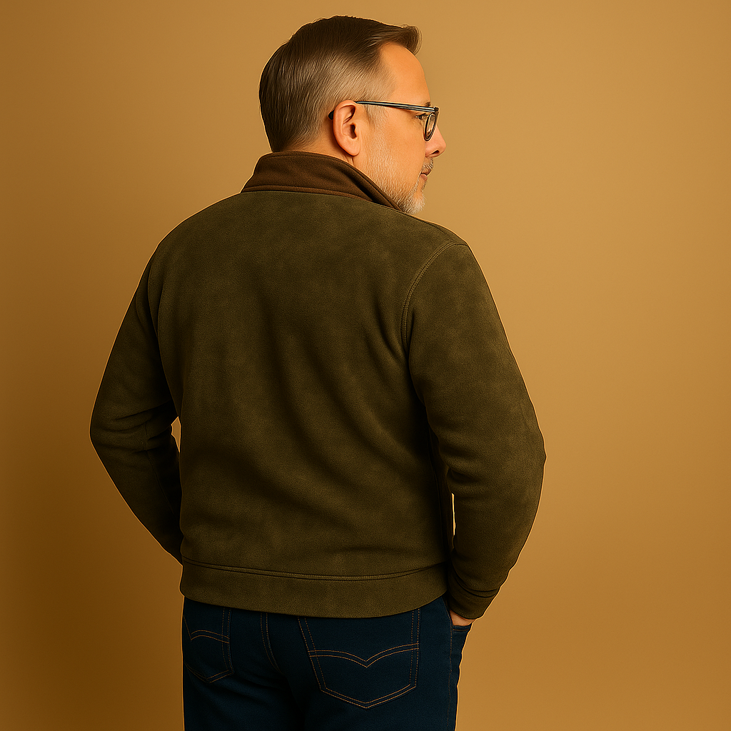 Alp & Aire | Klassischer Strickpullover mit Half-Zip