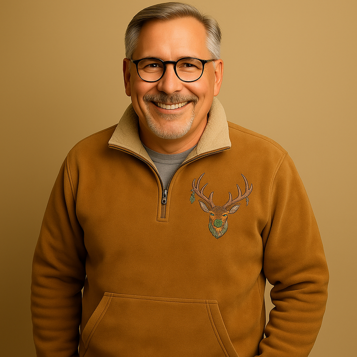 Alp & Aire | Klassischer Strickpullover mit Half-Zip