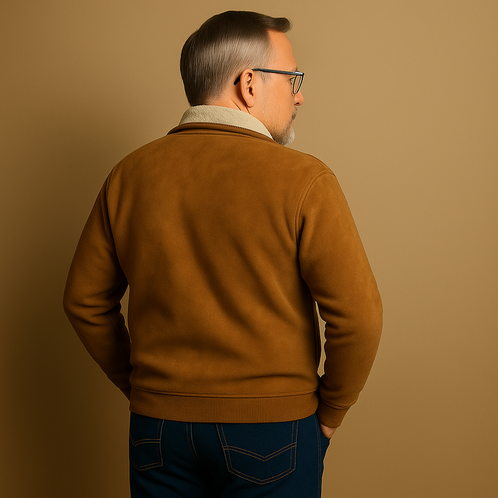 Alp & Aire | Klassischer Strickpullover mit Half-Zip