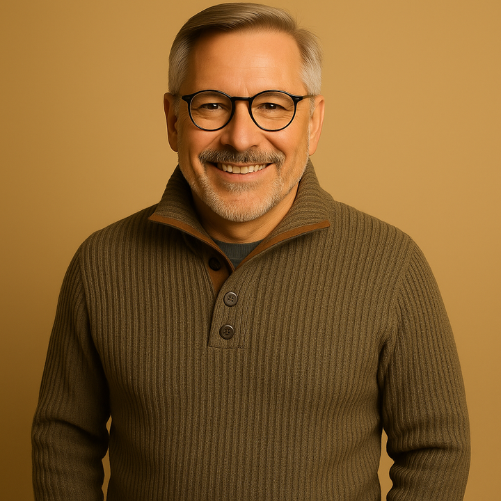 Alp & Aire | Klassischer Strickpullover mit Half-Zip