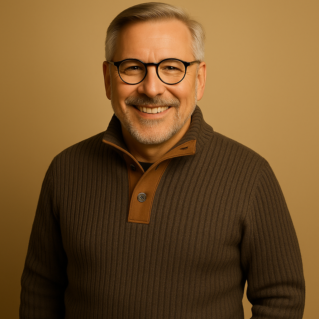 Alp & Aire | Klassischer Strickpullover mit Half-Zip