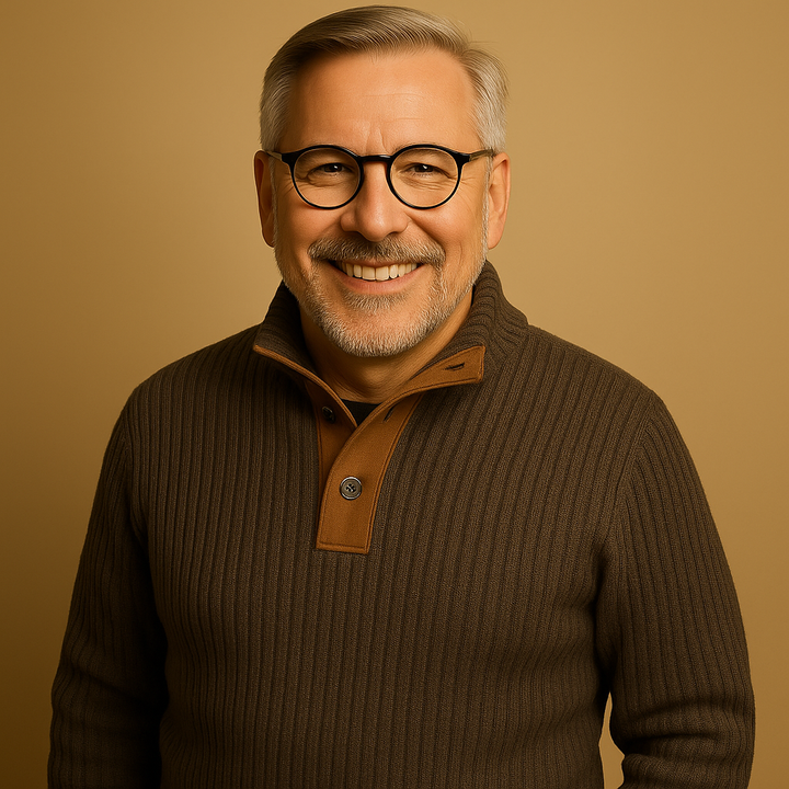 Alp & Aire | Klassischer Strickpullover mit Half-Zip