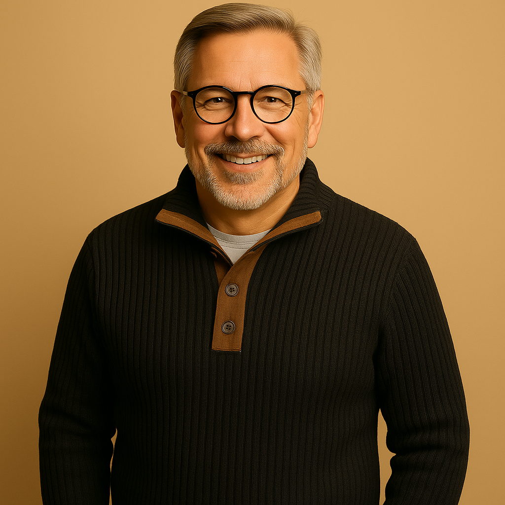 Alp & Aire | Klassischer Strickpullover mit Half-Zip