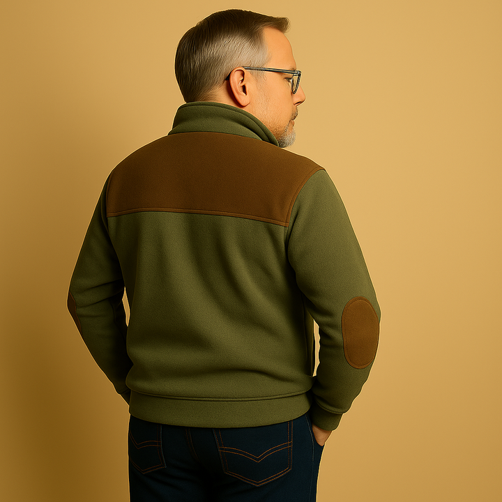 Alp & Aire | Klassischer Strickpullover mit Half-Zip