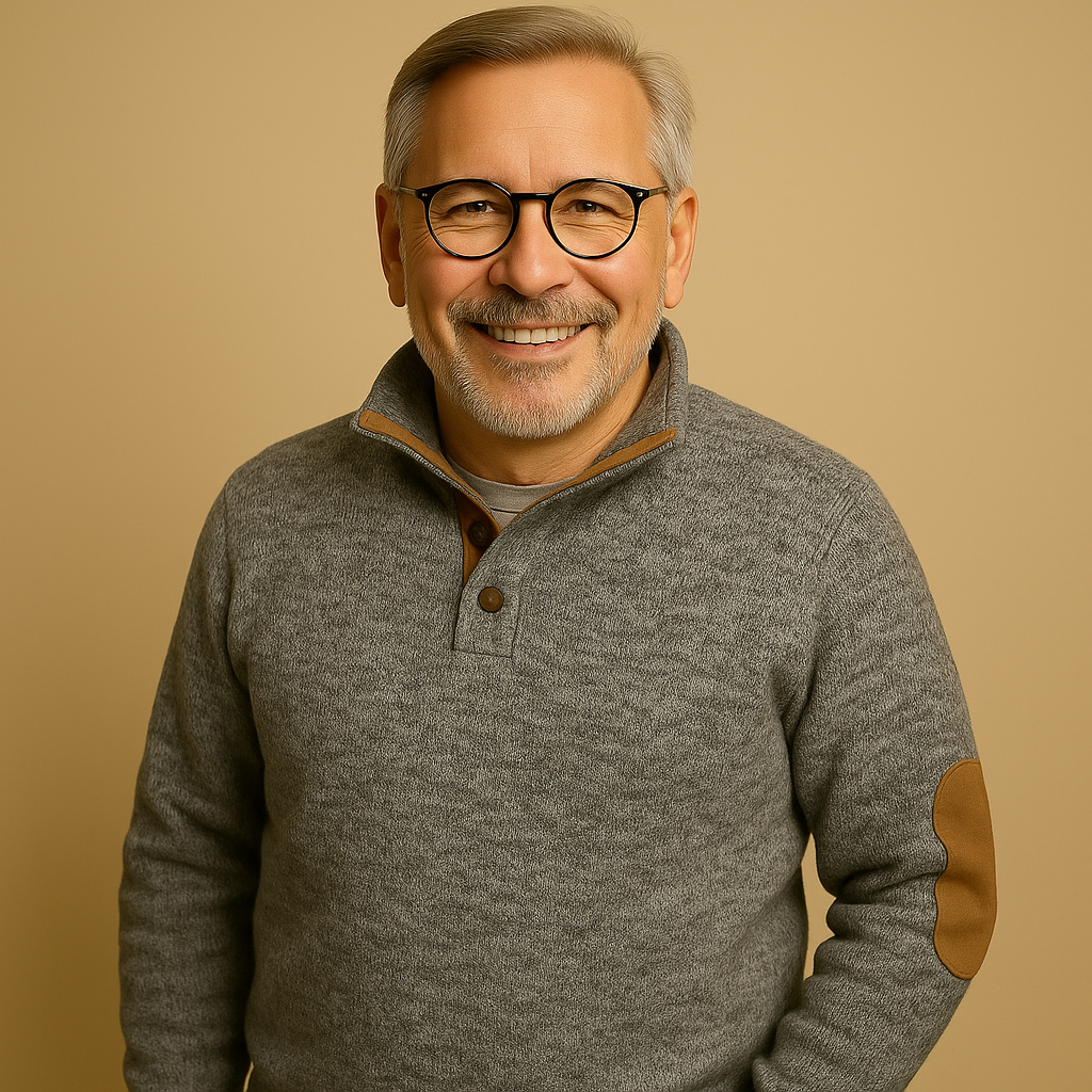 Alp & Aire | Klassischer Strickpullover mit Half-Zip