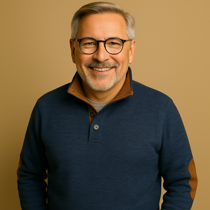 Alp & Aire | Klassischer Strickpullover mit Half-Zip