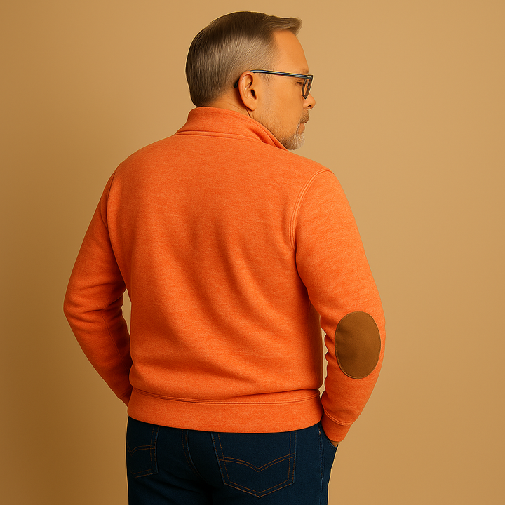 Alp & Aire | Klassischer Strickpullover mit Half-Zip