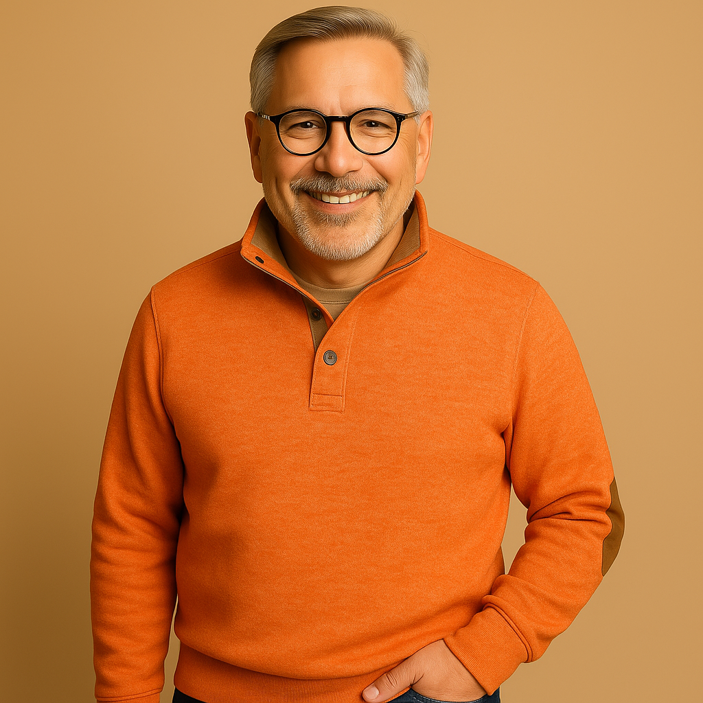 Alp & Aire | Klassischer Strickpullover mit Half-Zip