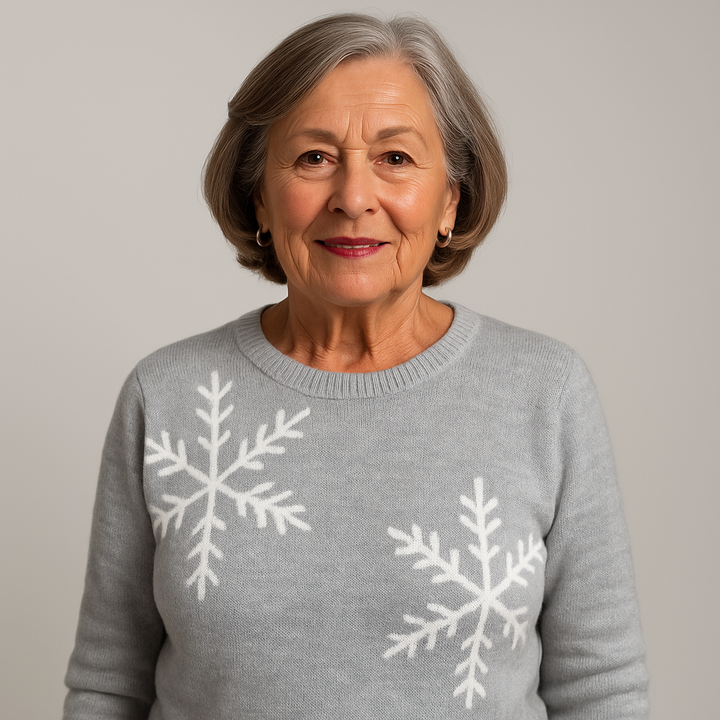 Alp & Aire – Schneefall Jacquard Strick