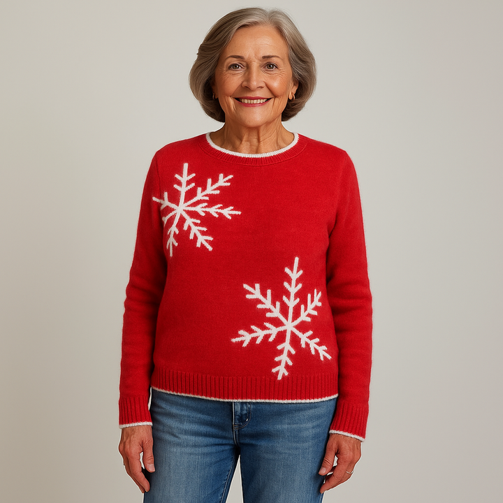 Alp & Aire – Schneefall Jacquard Strick