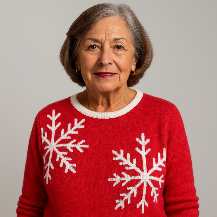 Alp & Aire – Schneefall Jacquard Strick