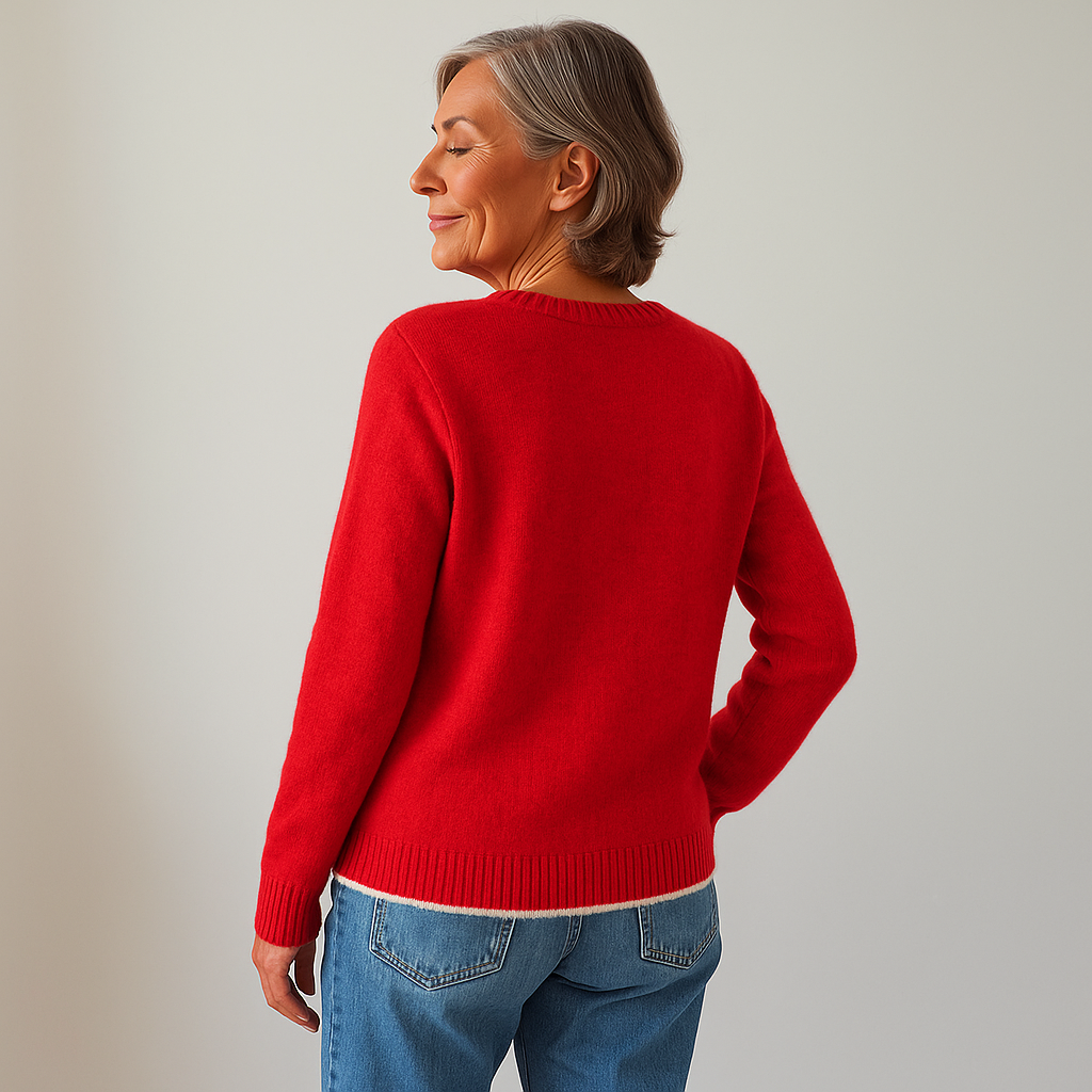 Alp & Aire – Schneefall Jacquard Strick