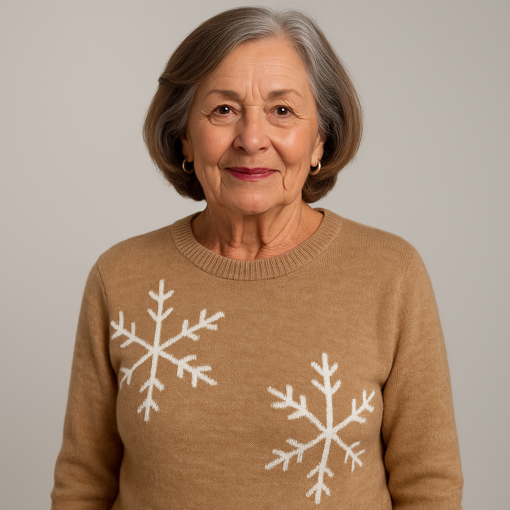 Alp & Aire – Schneefall Jacquard-Strick