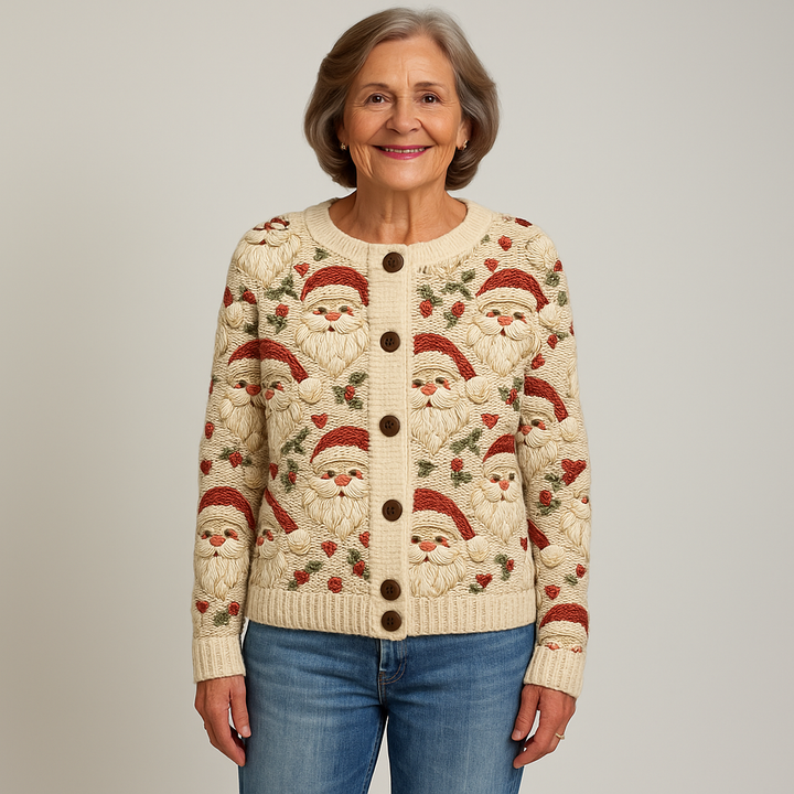 Alp & Aire – Santa Hearth Cardigan