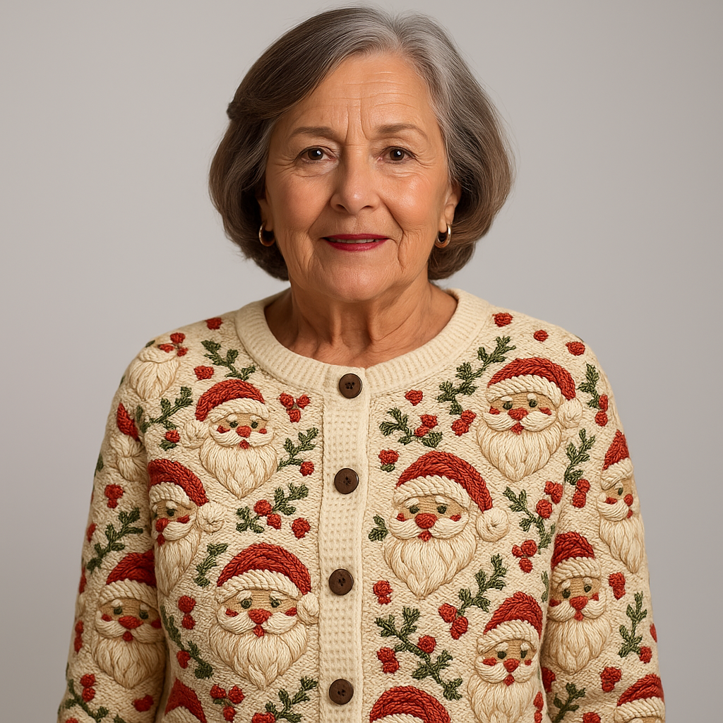 Alp & Aire – Santa Hearth Cardigan