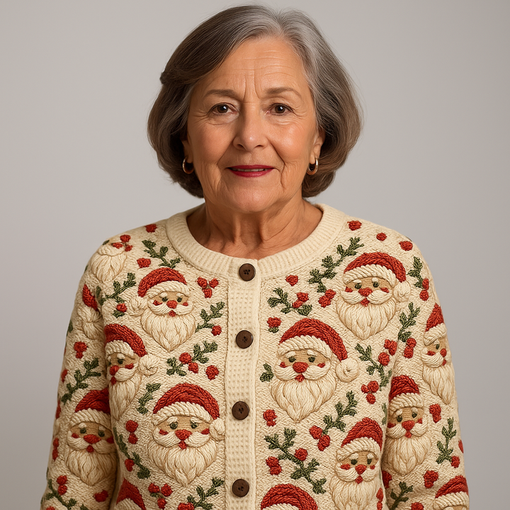 Alp & Aire – Santa Hearth Cardigan