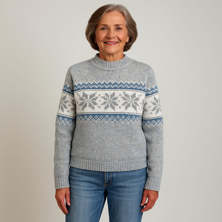 Alp & Aire – Schneefall Stehkragen