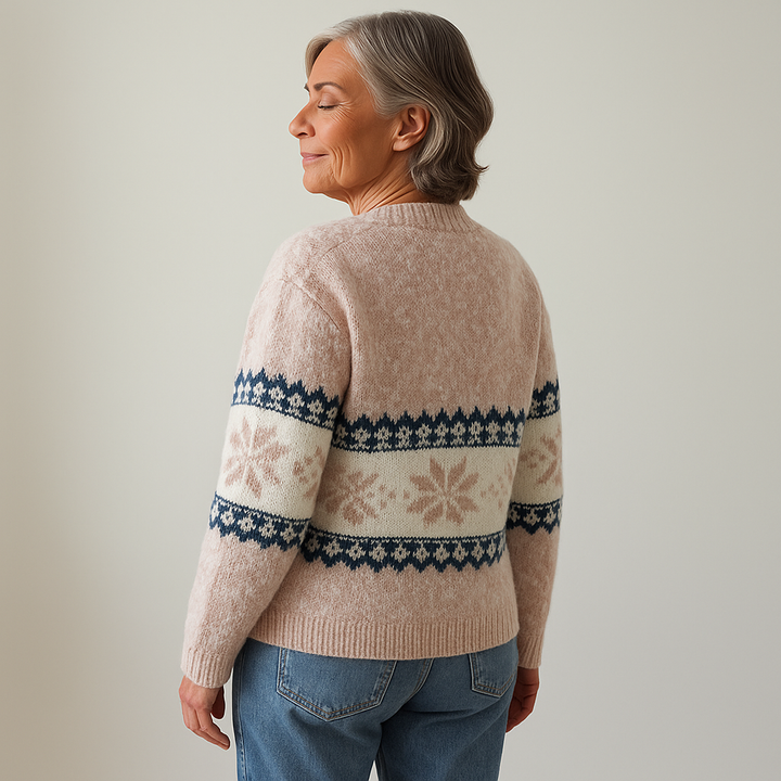 Alp & Aire – Schneefall Stehkragen