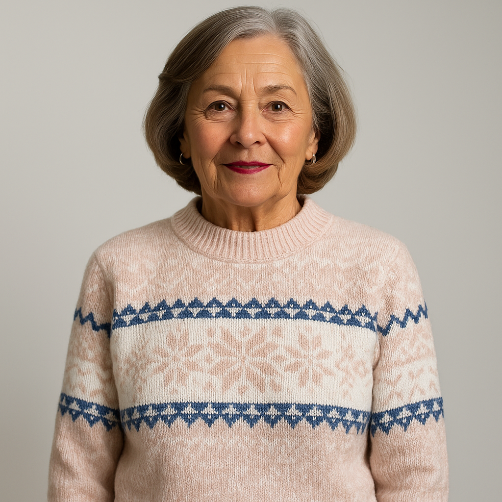 Alp & Aire – Schneefall Stehkragen