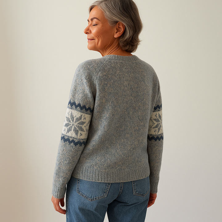 Alp & Aire – Schneefall Stehkragen