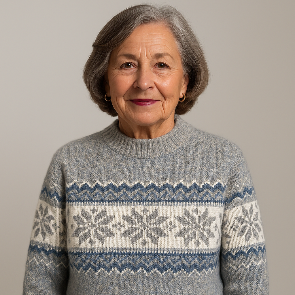 Alp & Aire – Schneefall Stehkragen