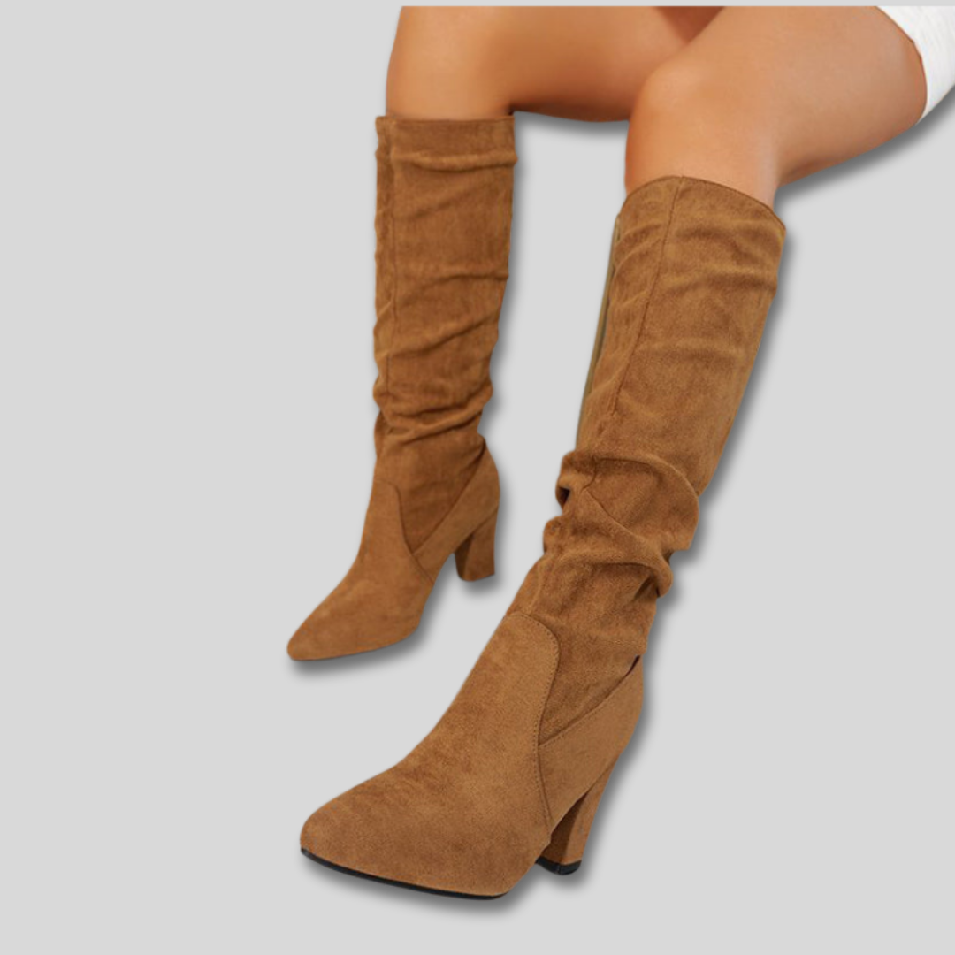 Kamil - Elegante Hohe Stiefeletten mit Absatz