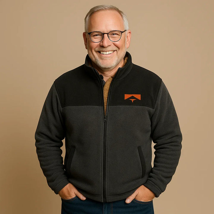 Alp & Aire | Klassischer Strickpullover mit Half-Zip