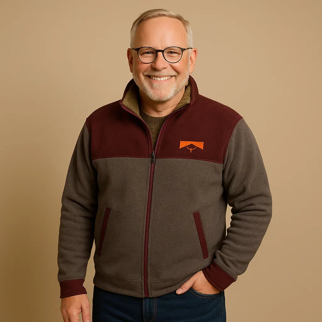 Alp & Aire | Klassischer Strickpullover mit Half-Zip