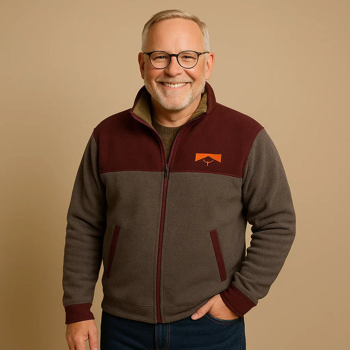 Alp & Aire | Klassischer Strickpullover mit Half-Zip